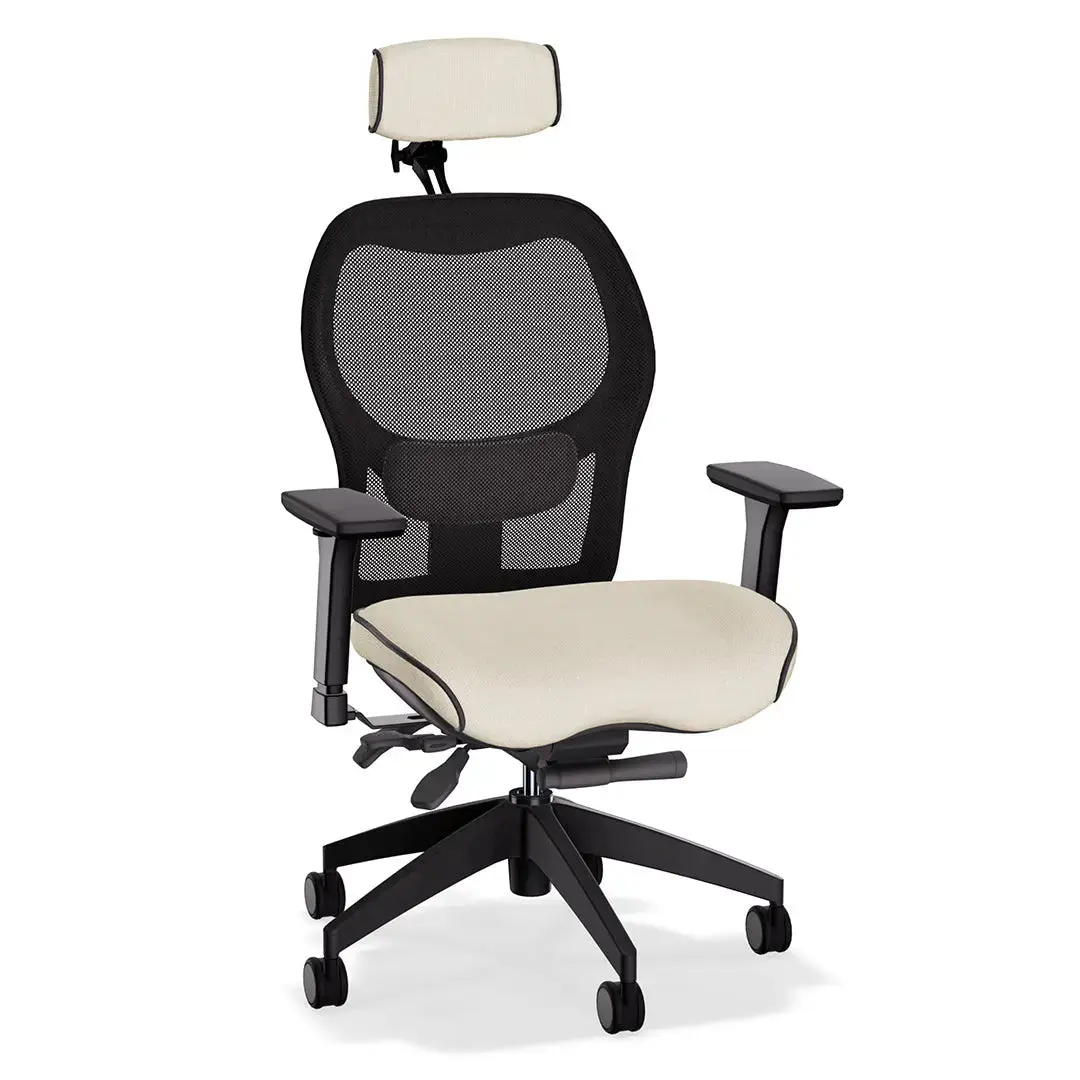 Brezza Ergonomic Mesh Desk Chair (With Headrest) - Image 11