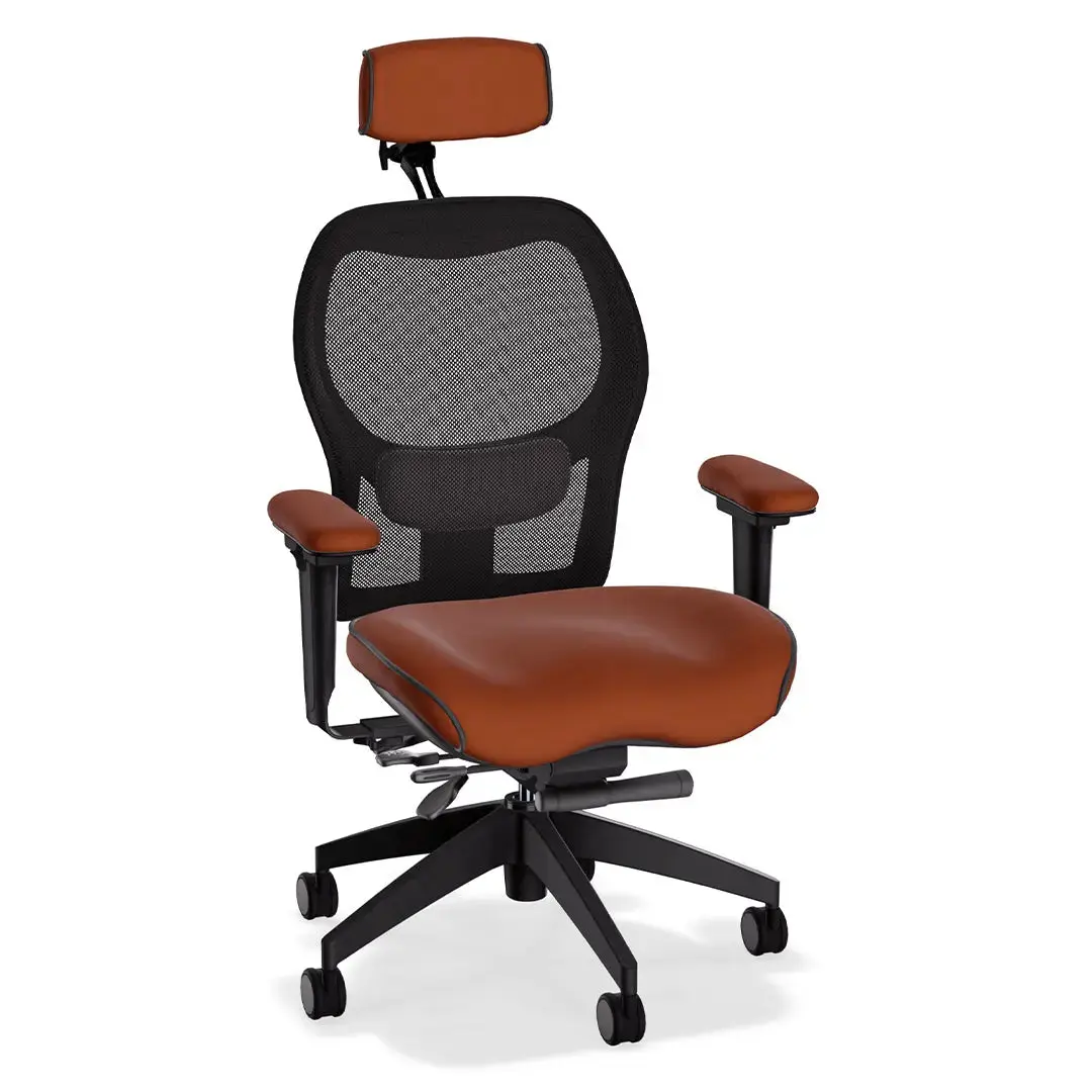 Brezza Ergonomic Mesh Desk Chair (With Headrest) - Image 26