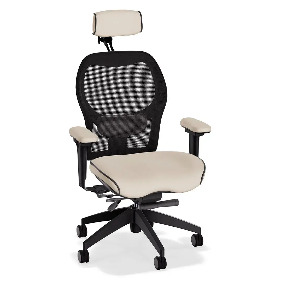 Brezza Ergonomic Mesh Desk Chair (With Headrest) - Image 27
