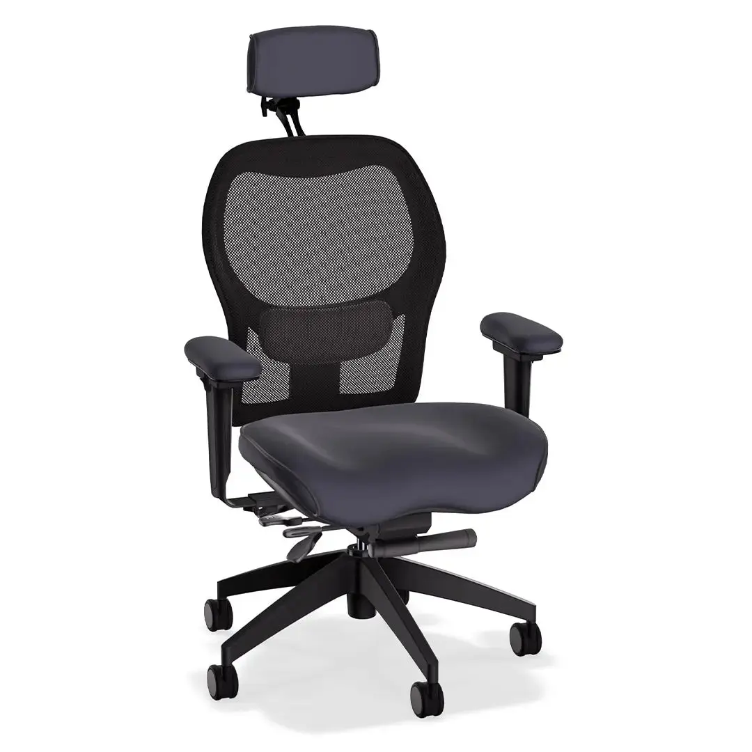 Brezza Ergonomic Mesh Desk Chair (With Headrest) - Image 29