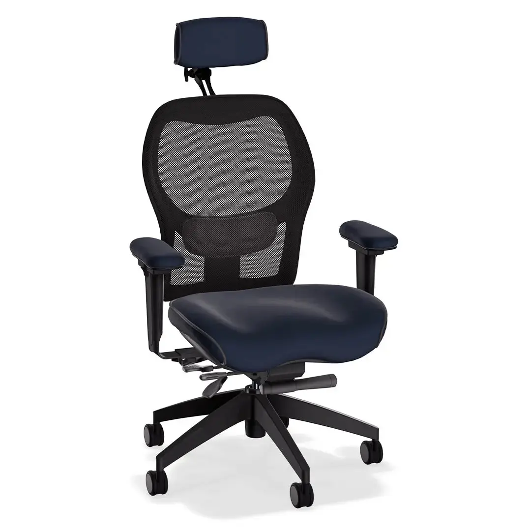 Brezza Ergonomic Mesh Desk Chair (With Headrest) - Image 30