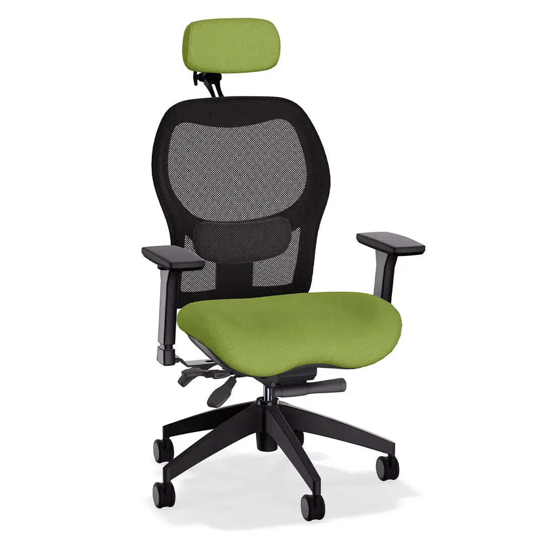 Brezza Ergonomic Mesh Desk Chair (With Headrest) - Image 7