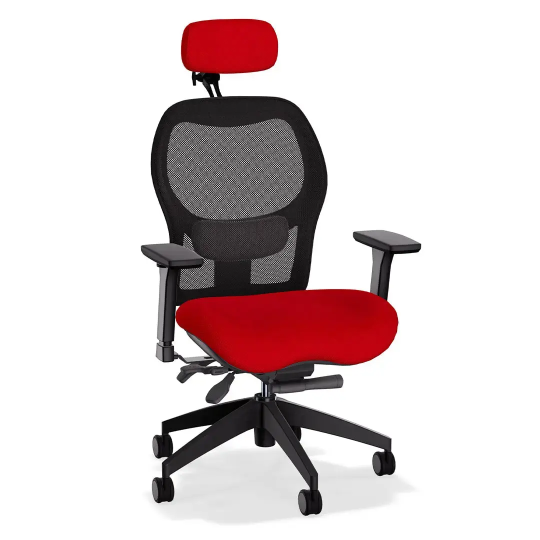 Brezza Ergonomic Mesh Desk Chair (With Headrest) - Image 8