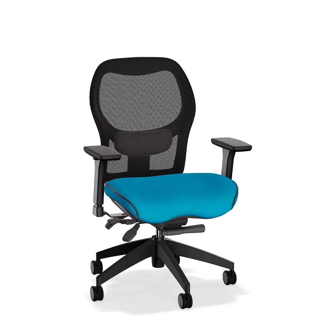 Brezza Ergonomic Mesh Desk Chair (Without Headrest) - Image 14