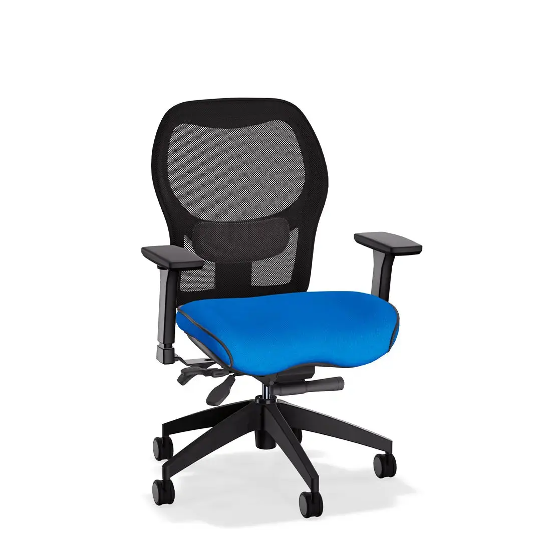 Brezza Ergonomic Mesh Desk Chair (Without Headrest) - Image 17