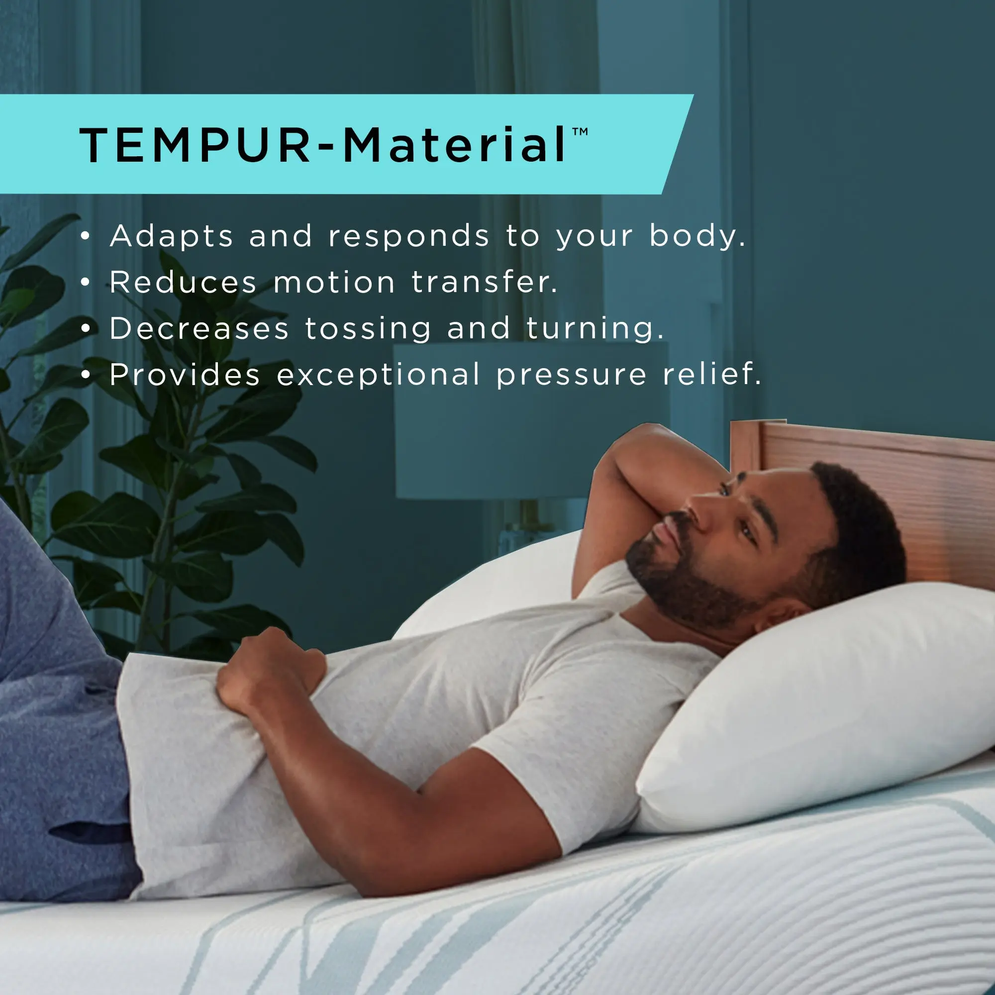 TEMPUR-Adapt® Medium Hybrid Mattress - Image 3