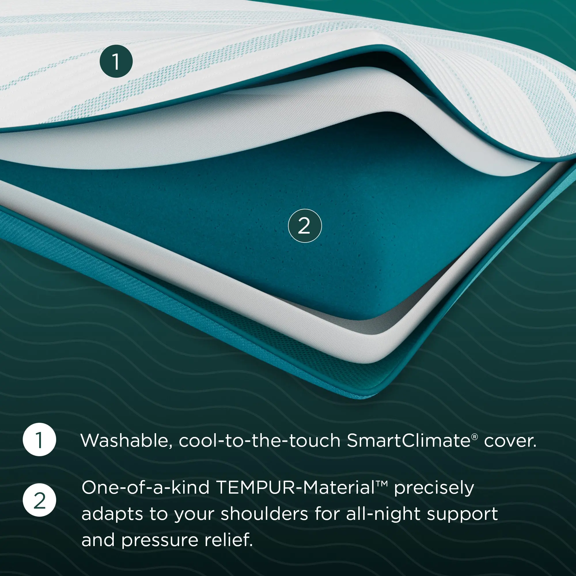 TEMPUR-Adapt® Pro Pillow - Image 4
