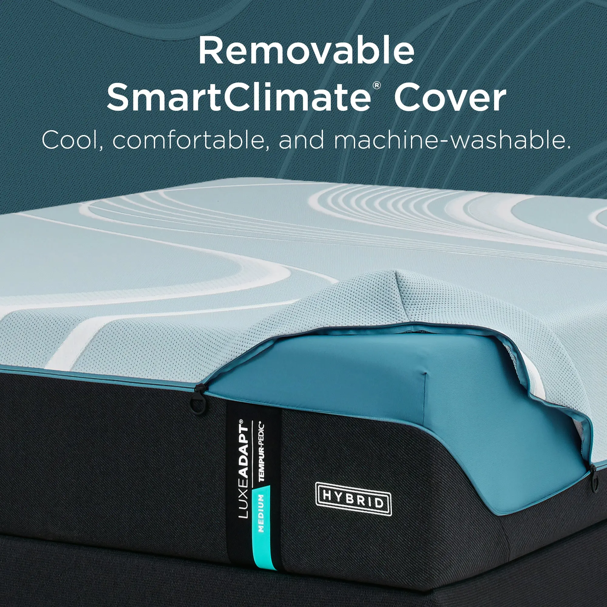 TEMPUR-LuxeAdapt® Medium Hybrid Mattress - Image 10