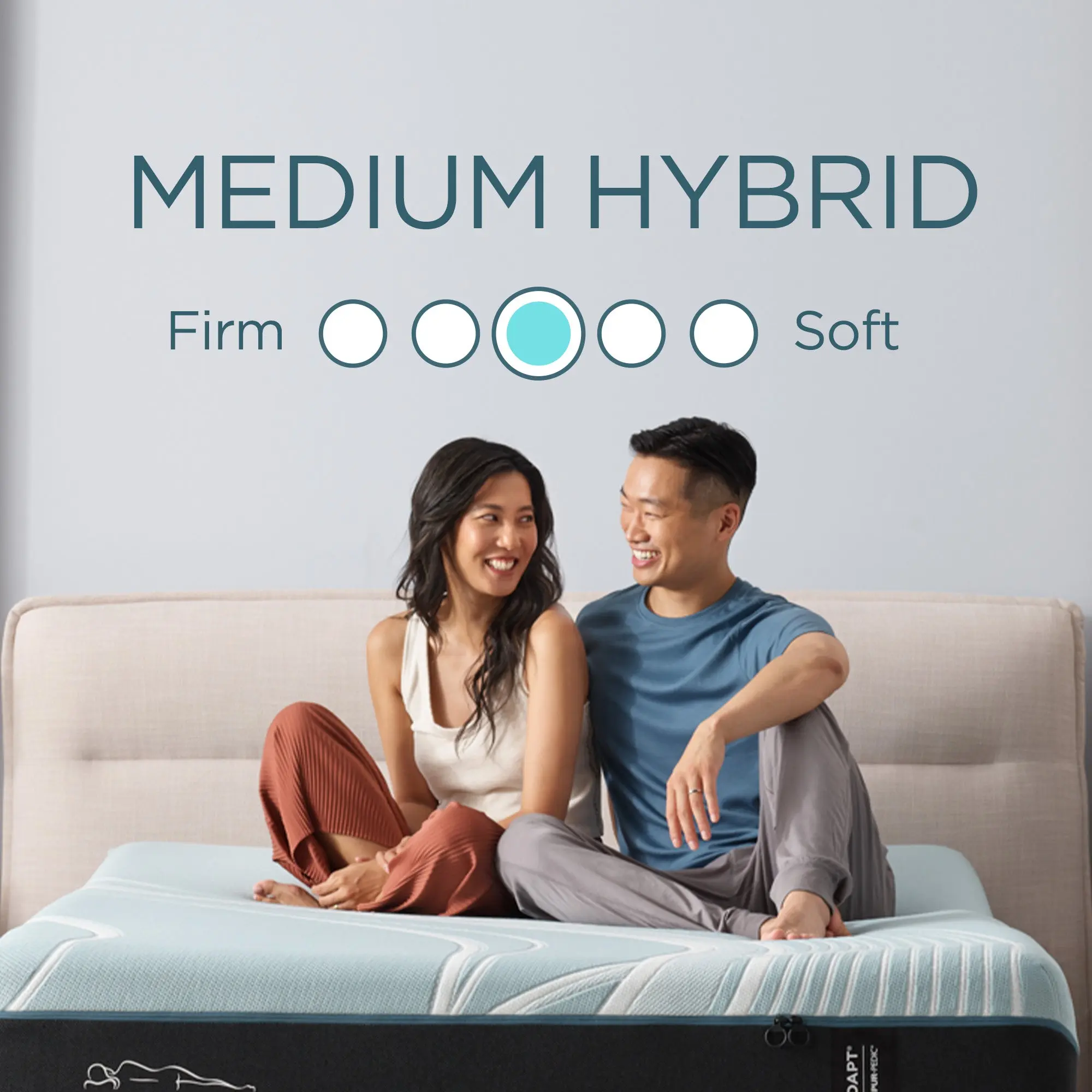 TEMPUR-LuxeAdapt® Medium Hybrid Mattress - Image 2