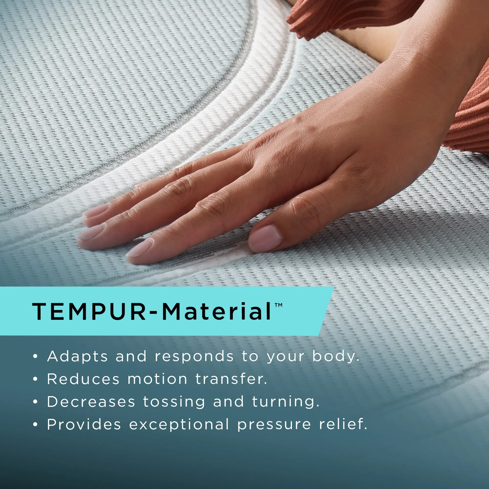 TEMPUR-LuxeAdapt® Medium Hybrid Mattress - Image 6