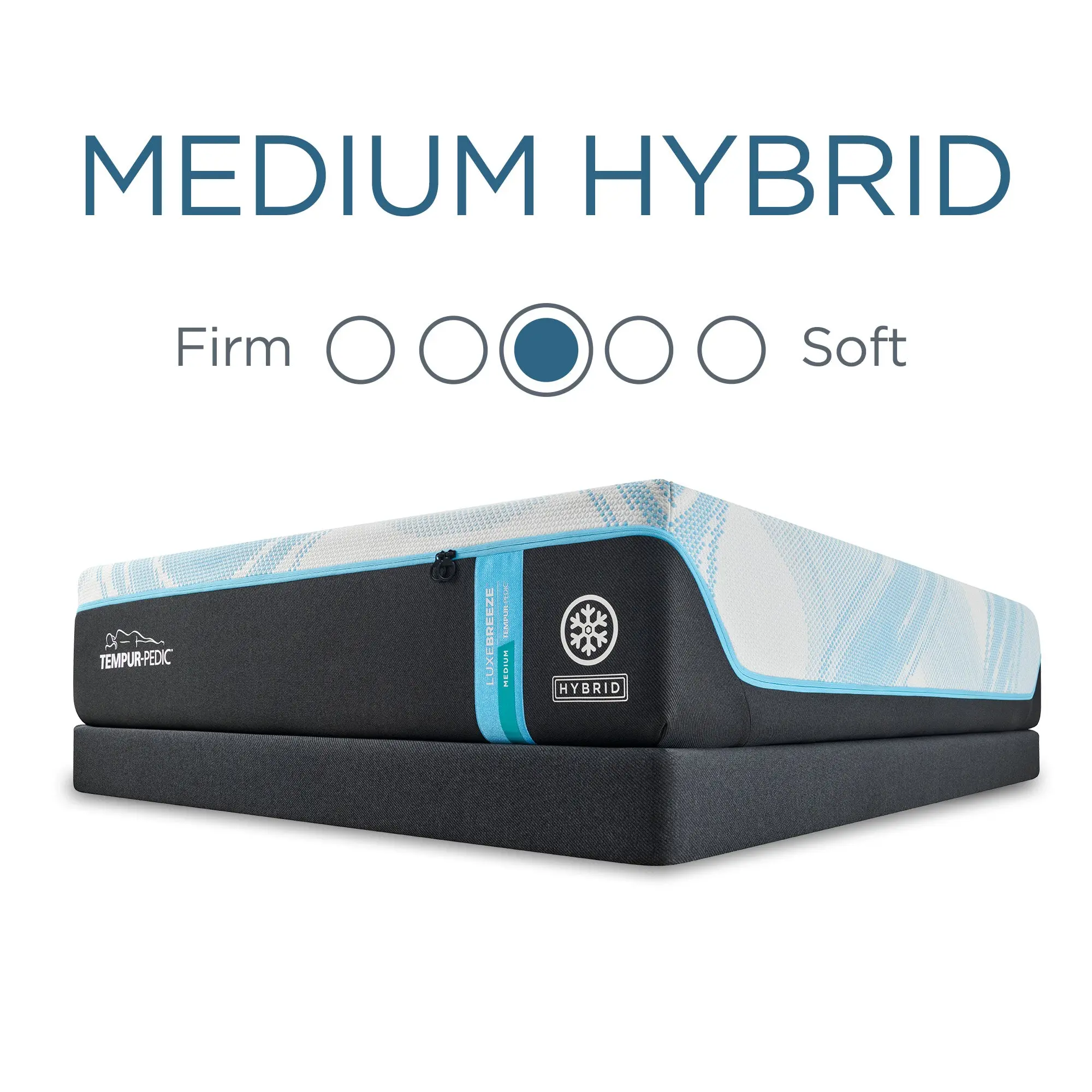 TEMPUR-LUXEbreeze® Medium Hybrid Mattress - Image 2