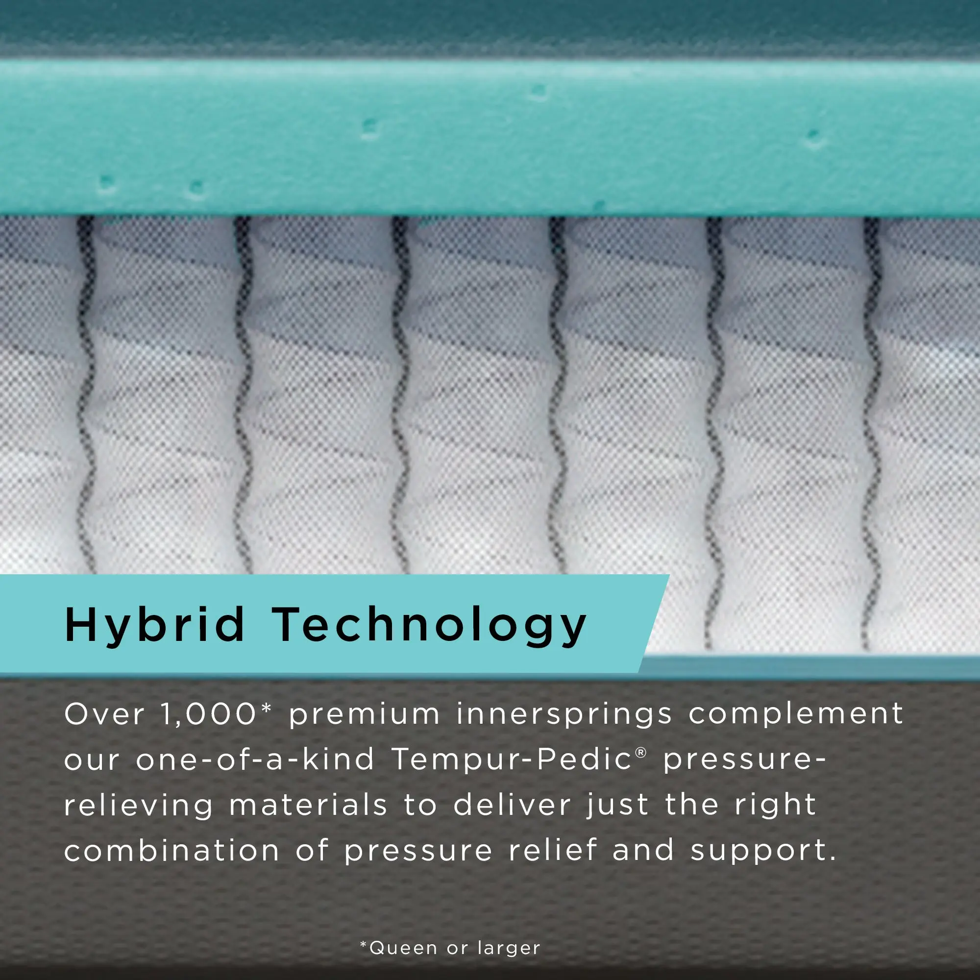 TEMPUR-ProAdapt® Medium Hybrid Mattress - Image 11