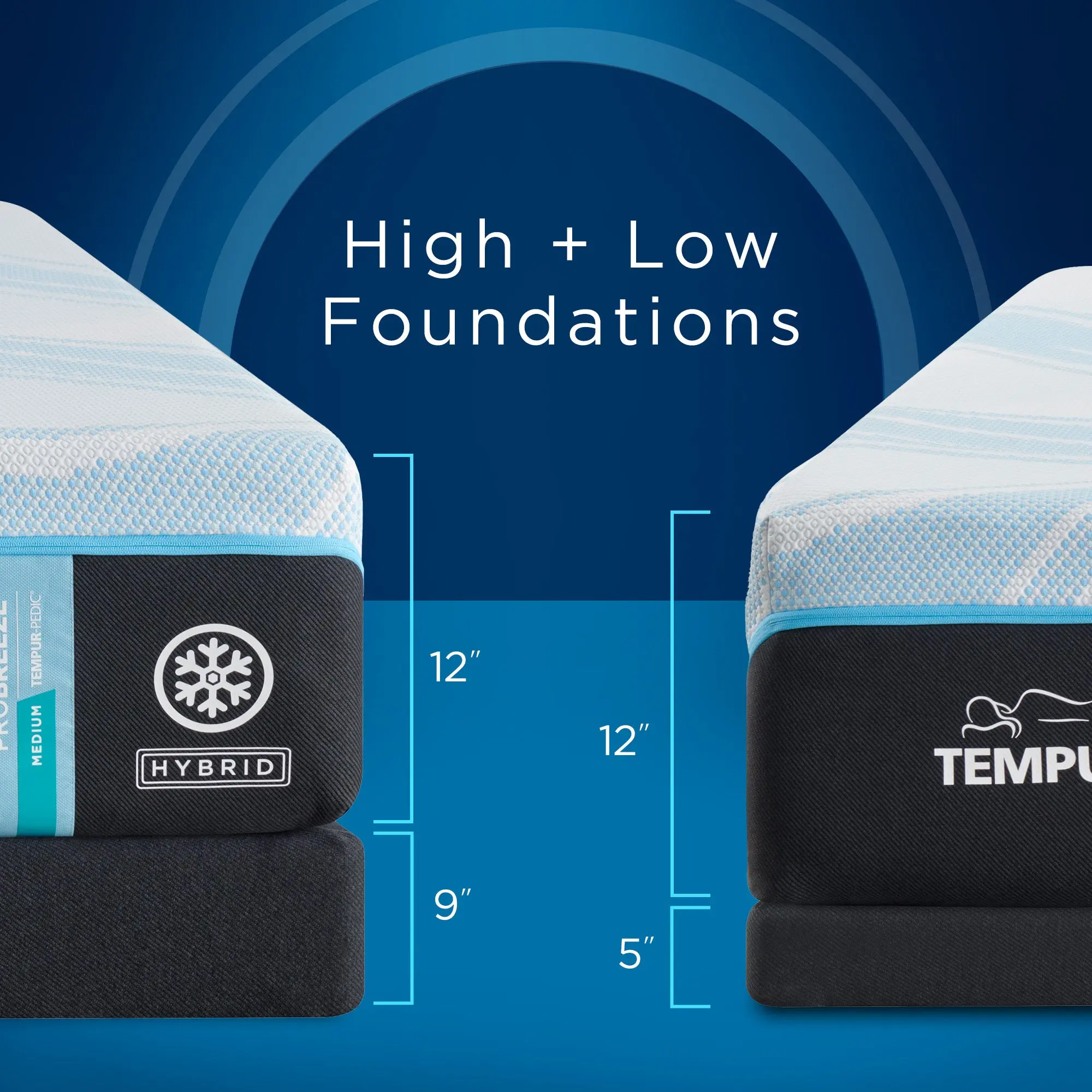 TEMPUR-PRObreeze® Medium Hybrid Mattress - Image 6